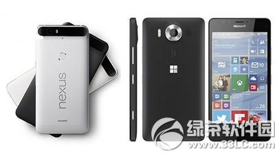 谷歌nexus5x/6p和win10旗艦lumia950/xl對比2
