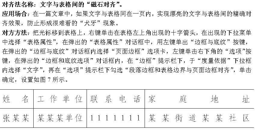 WPS文字中的 唯美對(duì)齊法
