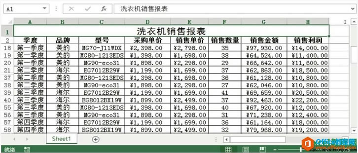 如何在excel2013表格中創建分類總結