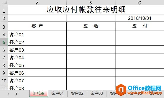 決定工作效率的關鍵技能—Excel多表數據快速匯總（高級）