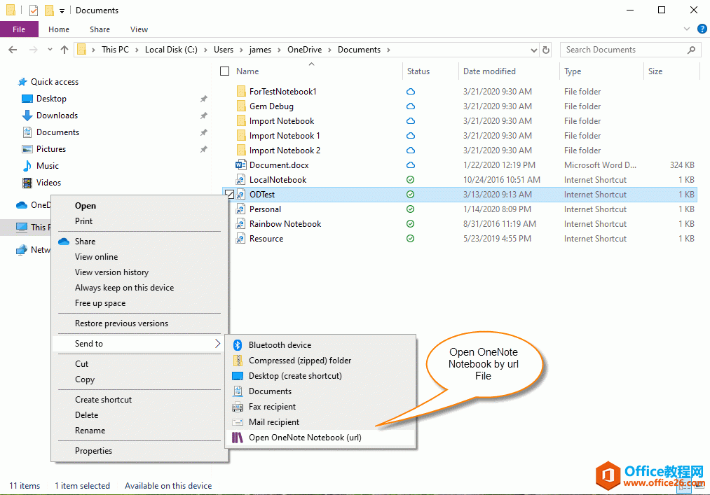 Open OneNote Notebook (url) _ OneNote Pӛ (url)