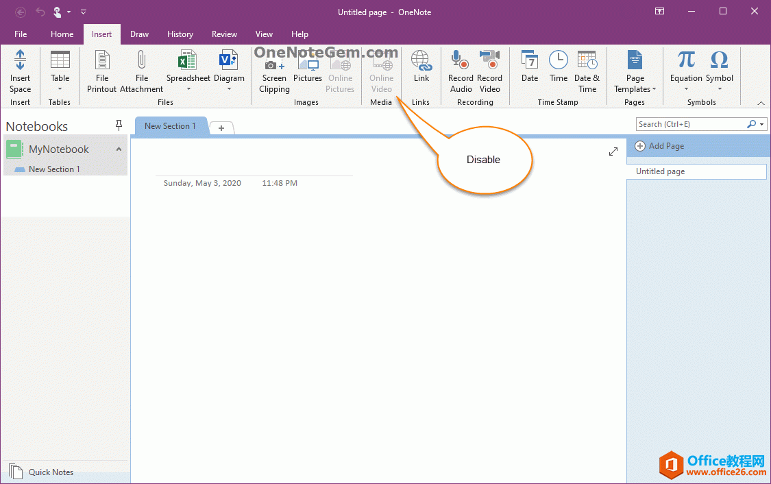 ɶ OneNote 365  (lin)CDƬھҕlǻɫģò