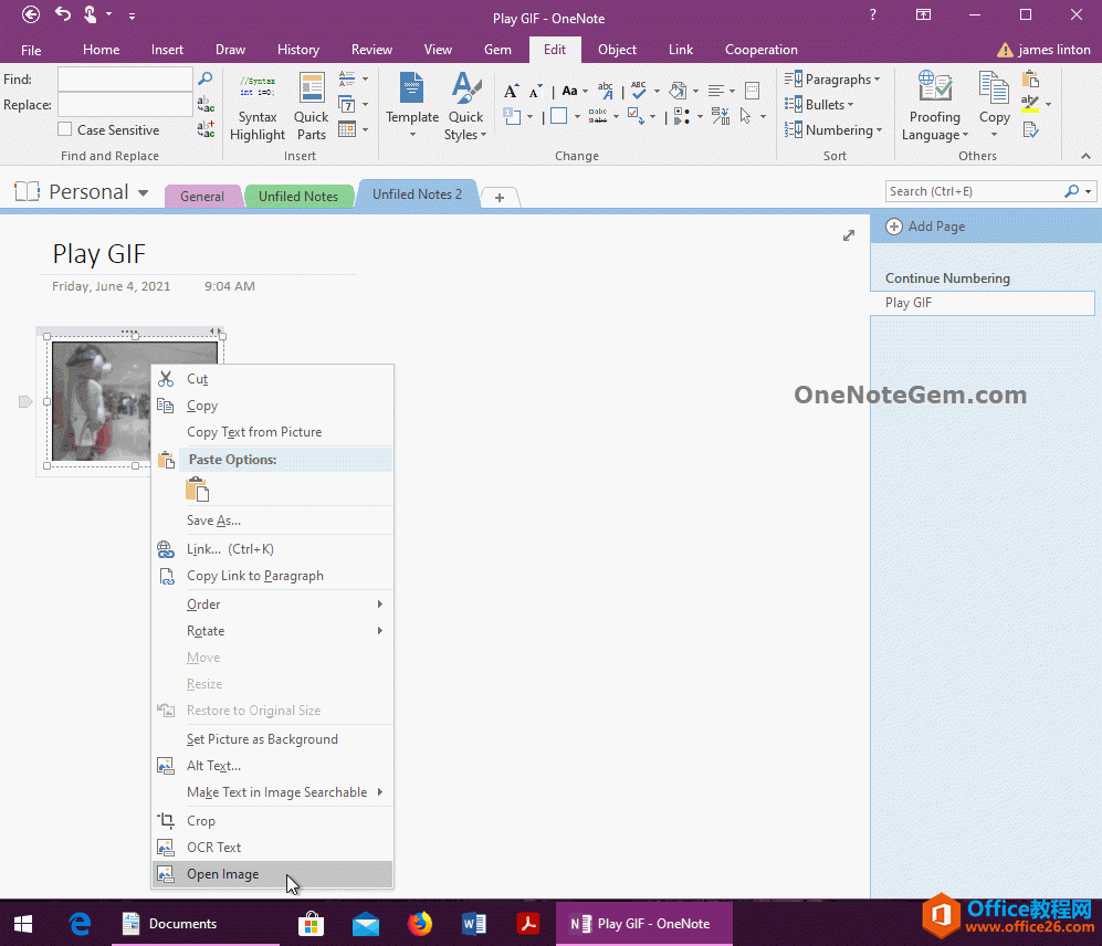  OneNote x GIF DƬIˆд_DƬ