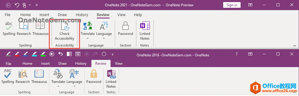 2021 깫 OneNote 2021  OneNote 2016 ӄh¼Ɍ