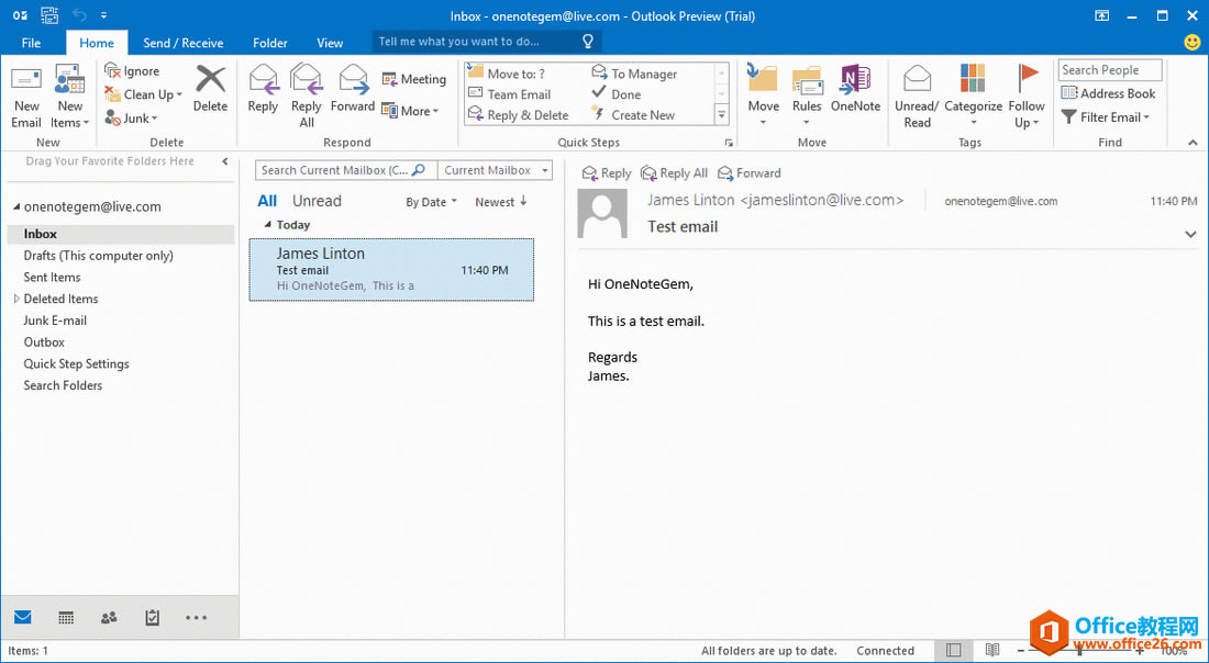 ʹ OneNote ģ؏(f) Outlook ]
