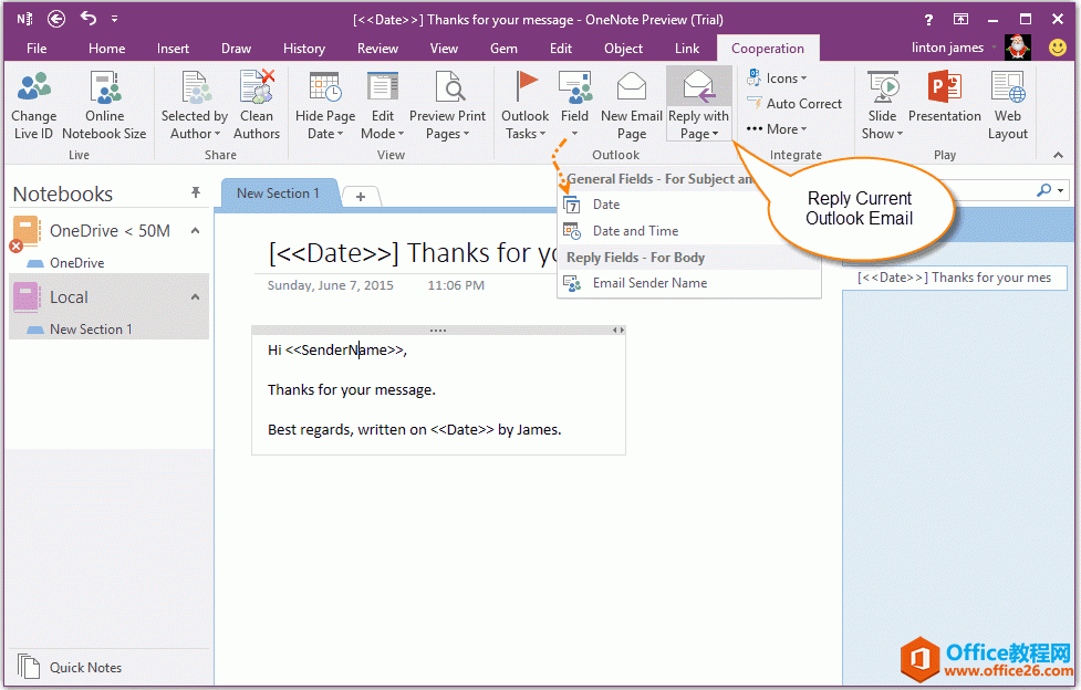  OneNote ģ