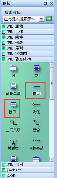ʹ visio UMLD֮ʹÌF(xin)ӿڈD(bio)