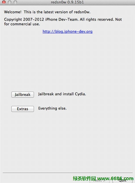 tѩRedSn0w 0.9.15b1 ֧iOS6ǈAM(mn)Խz