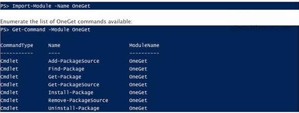 Win10系統新技巧OneGet是啥？
