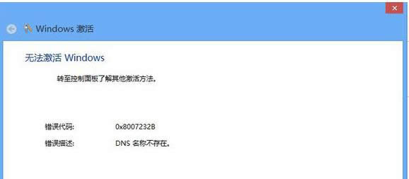 Win8ʧʾa0X8007232Bđ(yng)(du)